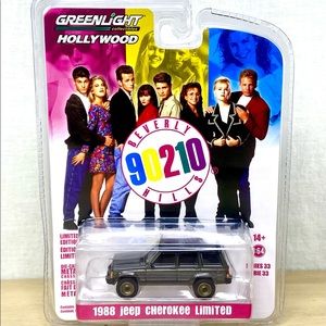 Greenlight 1:64 1988 Jeep Cherokee Limited Beverly Hills 90210 Model 44930 A